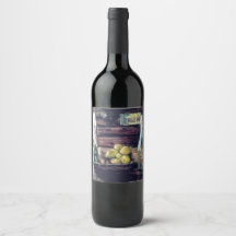 Wine Bottle Label