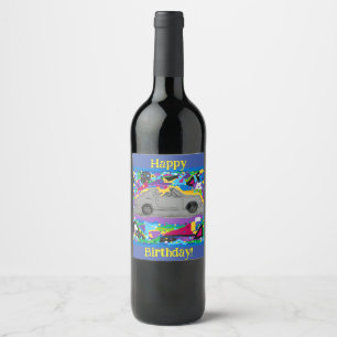 Wine Bottle Label
