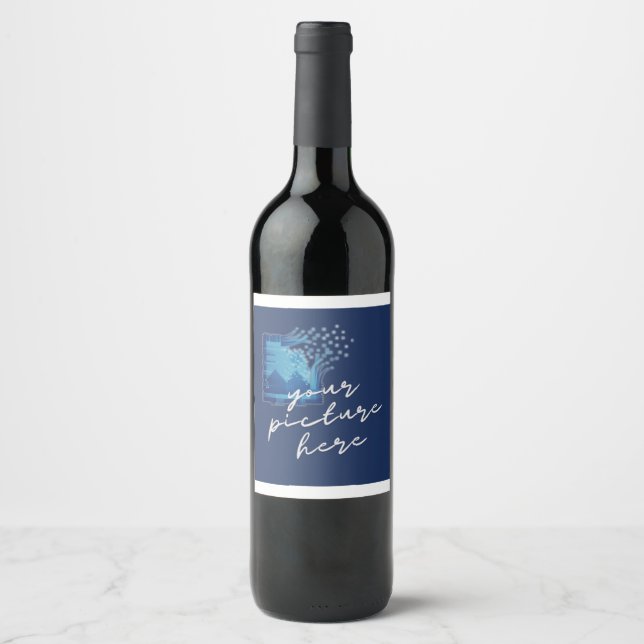 Wine Bottle Label (3.5" x 4") (Front)