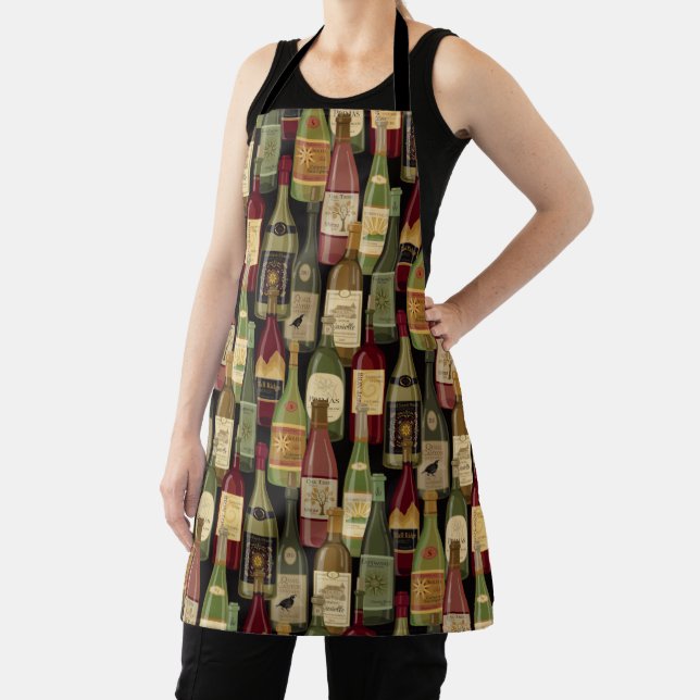 Wine Bottles Apron (Insitu)