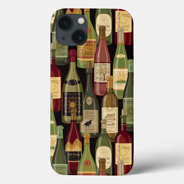 Wine Bottles cell phone case (Back)