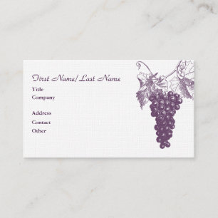 Wine Business Card