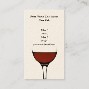 Wine Business Card
