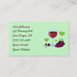 Wine Business Cards