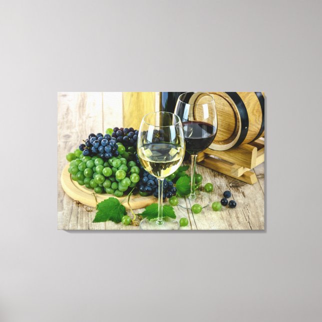 Wine Canvas Print (Front)