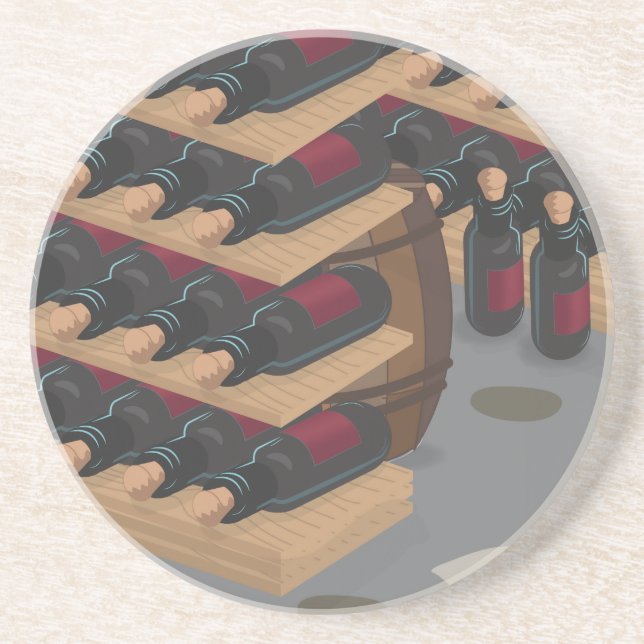 Wine Cellar Coaster (Front)