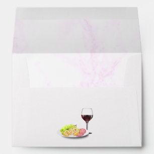 Wine & Charcuterie Bridal Shower Envelope