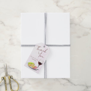 Wine & Charcuterie Engagement Party Gift Tags