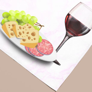 Wine & Charcuterie Kitchen Towel