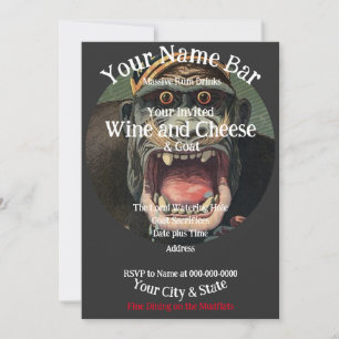 Wine & Cheese Party Invitation