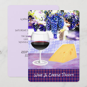 Wine & Cheese Party Invitation