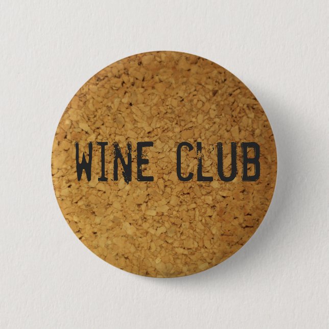 Wine Club 2 Inch Round Button (Front)