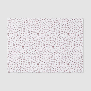 Wine Confetti Watercolor Dots Tissue Paper
