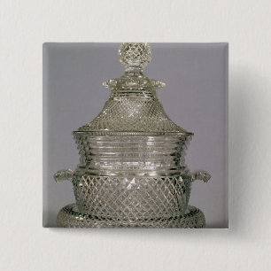 Wine cooler, c.1815-20 2 inch square button