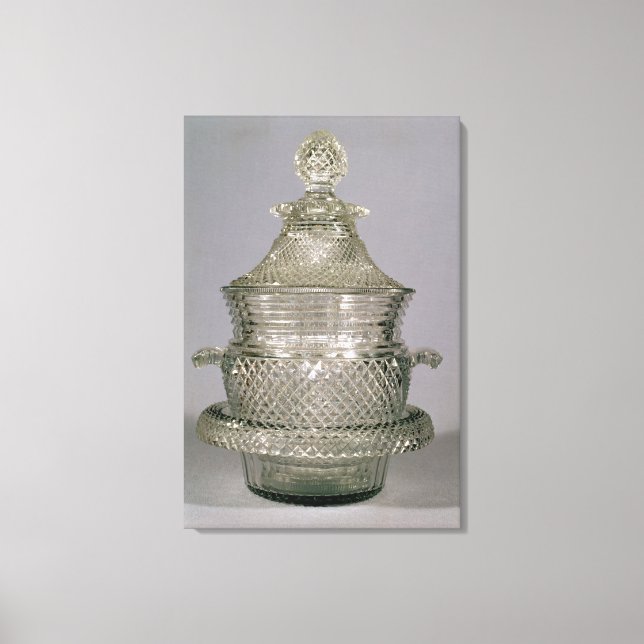 Wine cooler, c.1815-20 canvas print (Front)