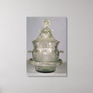 Wine cooler, c.1815-20 canvas print
