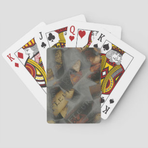 Wine Cork Dry Ice Playing Cards