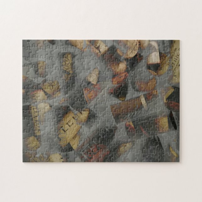 Wine cork jigsaw puzzle (Horizontal)