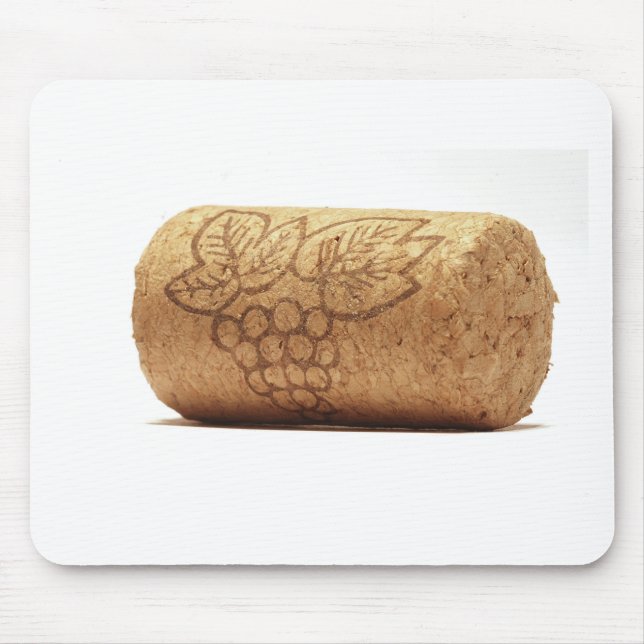 Wine Cork Mouse Pad (Front)