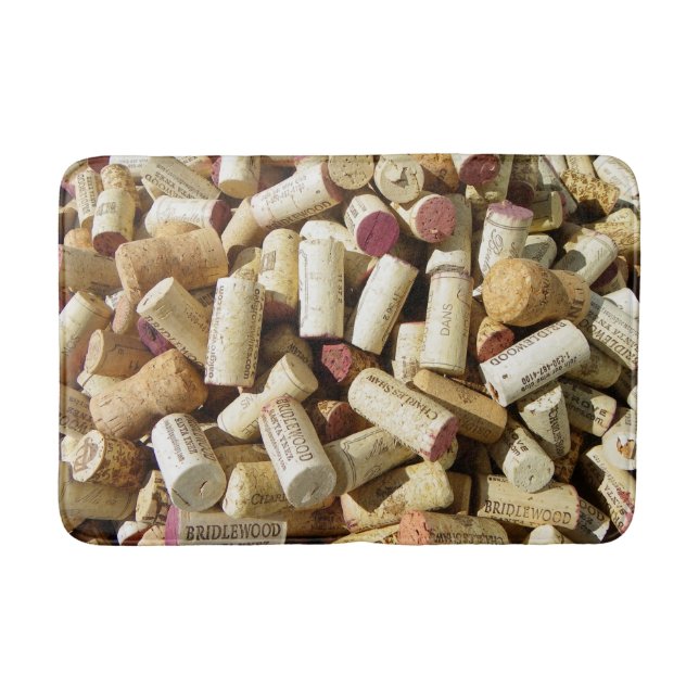 Wine Corks Bath Mat! Bath Mat (Front)
