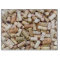 Wine Corks Glass Cutting Board