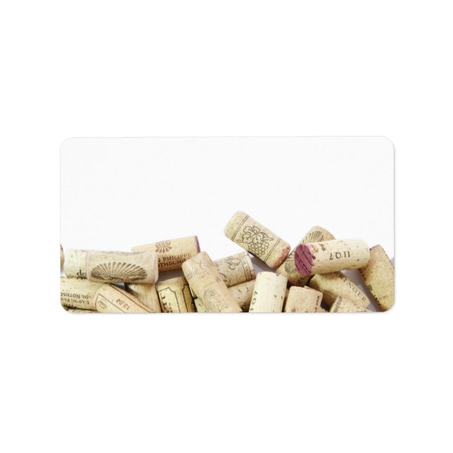 Wine Corks Labels (Front)