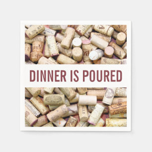 Wine Corks Napkin