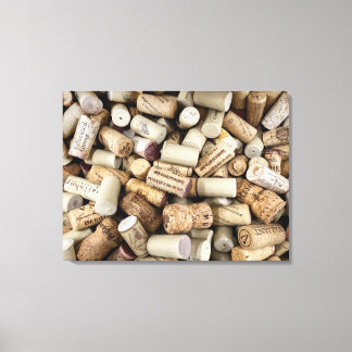 Wine Corks Photo Poster Canvas Print