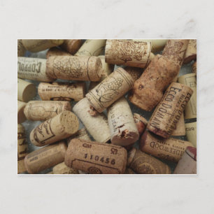 Wine Corks Postcard