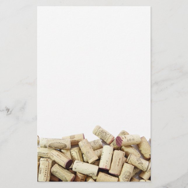 Wine Corks Stationery (Front)