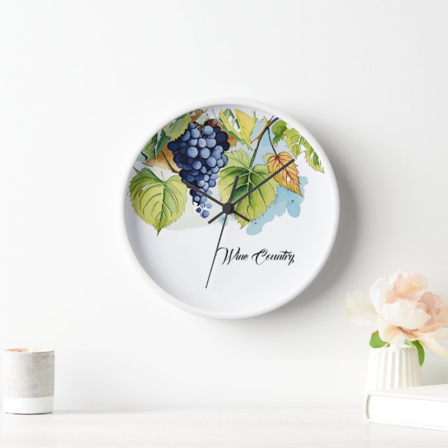 Wine Country Clock (Home)