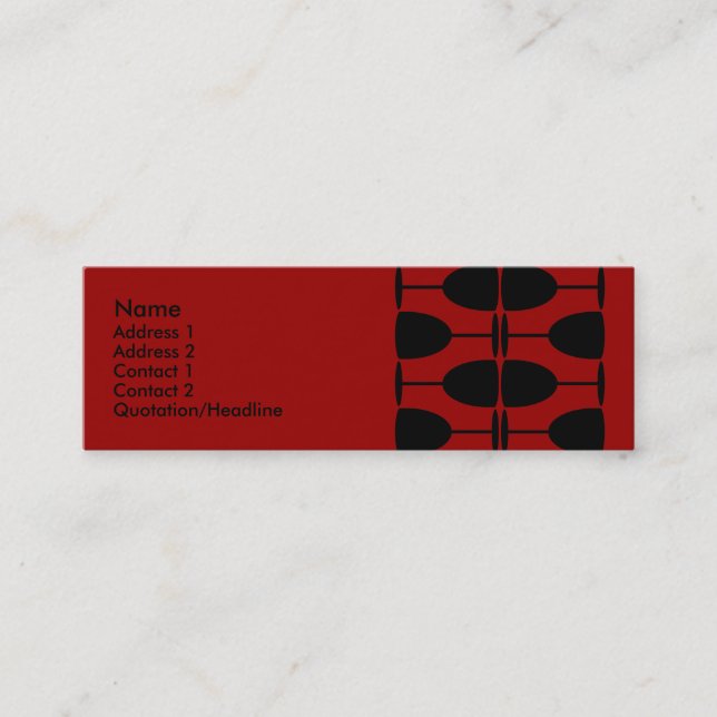 Wine Design Profile Card (Front)