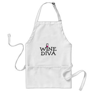 Wine Diva Standard Apron