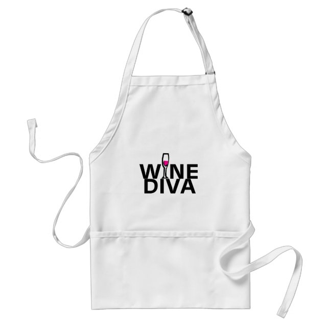 Wine Diva Standard Apron (Front)