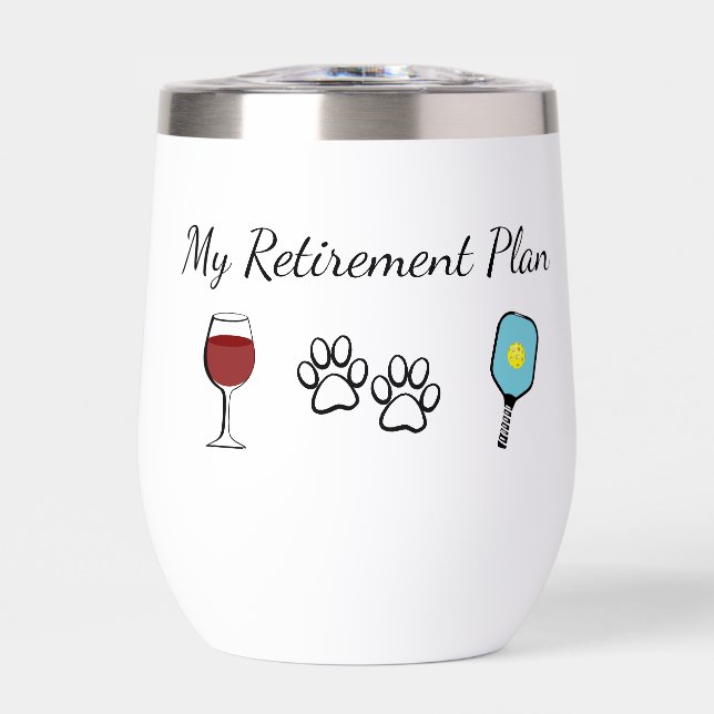 Wine, Dogs, and Pickleball (Front)