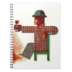 wine drinker AKA oenophile Notebook