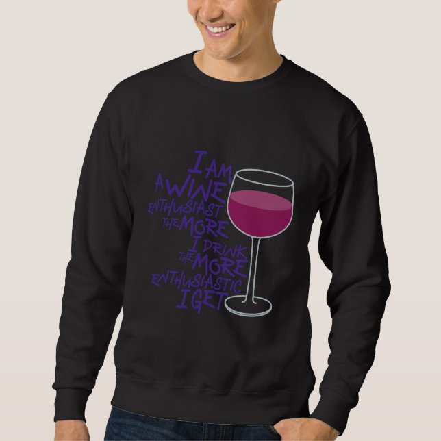Wine Enthusiast  127 Sweatshirt (Front)