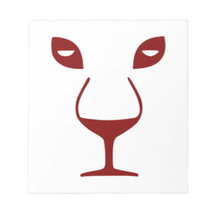 WINE FACE NOTEPAD