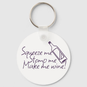 Wine Fanatic Keychain
