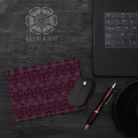 Wine fibrous textile octopus seeds patterned