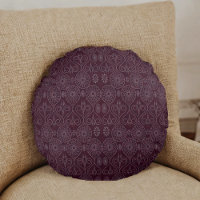 Wine fibrous textile octopus seeds patterned