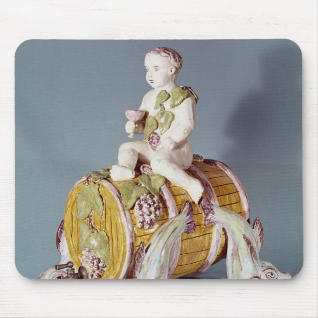 Wine fountain in the shape mouse pad (Front)