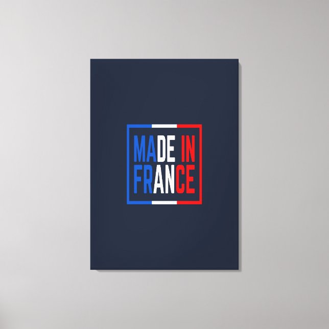 Wine France Artwork Canvas Print (Front)