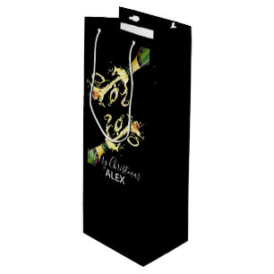 Wine Gift Bag-Champagne Splash Bag