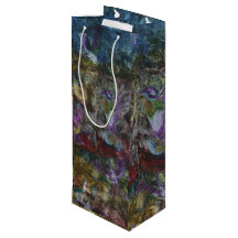 Wine Gift Bag of Hummingbirds in Flight