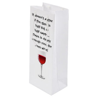 funny wine gift bags