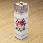 Wine Gift Box Floral<br><div class="desc">Wine Gift Box Something for everyone offers customized personalized wine gift box especially for that special moment with your loved ones. This uniquely designed gift box will impress your friends and family. While you are here already you may want to view other related bathroom items such as, shower curtain liners,...</div>