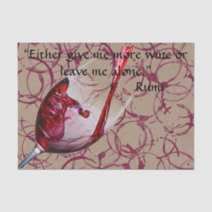 Wine Gift Tissue Paper