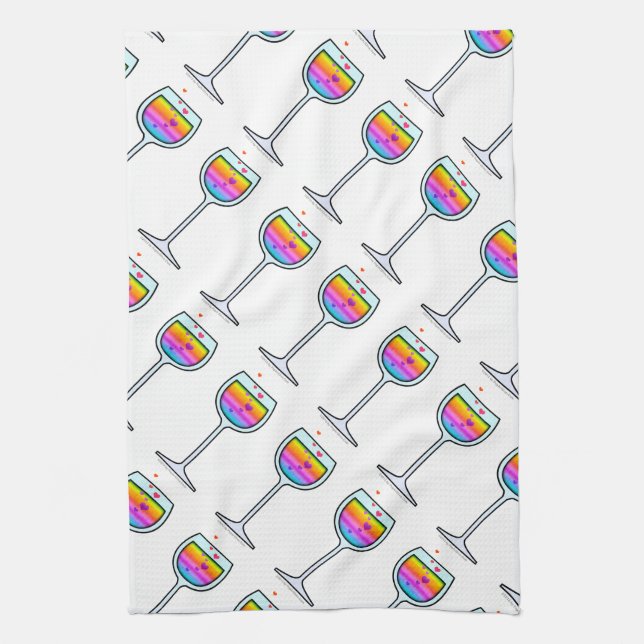 WINE GLASS BAR or KITCHEN TOWELS (Vertical)