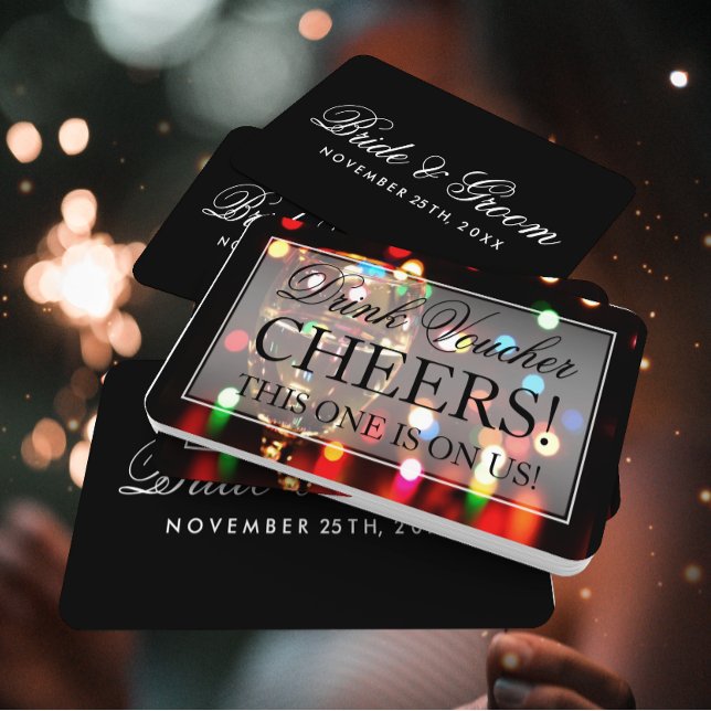 Wine Glass Bokeh Lights Drink Voucher (Creator Uploaded)